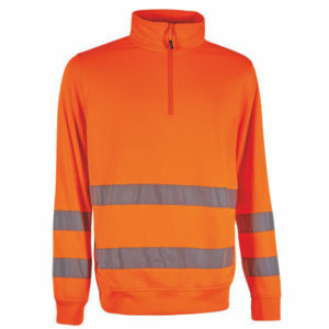 FELPA ALTA VISIBILITA' ARANCIO L      FELIS UPOWER