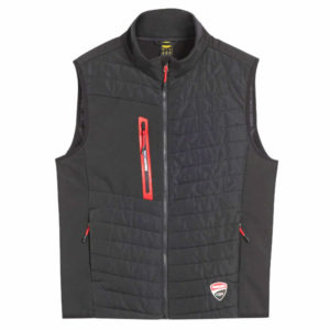 GILET DUCATI NERO XL                 MOTOR DIADORA
