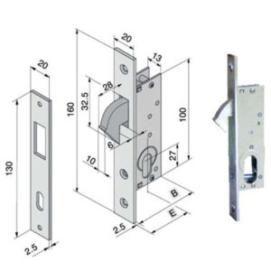 SERRATURA INF.ALL                106.16.01.0 WELKA