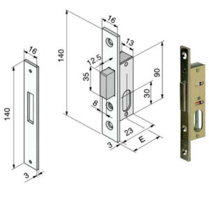 SERRATURA INF.ALL                112.15.01.0 WELKA