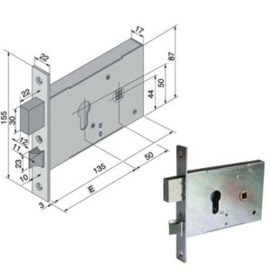 SERRATURA INF.ALL                120.50.01.0 WELKA
