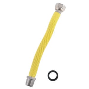 TUBO GAS INOX M3/4"-F3/4" 10,0/20,0 ESTENSIBILE