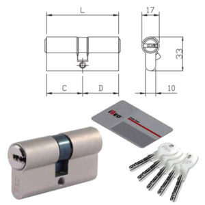 CILINDRO INFILARE R6 NEW  80-30-50 8809305095 ISEO