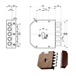 SERRATURA SIC.SEMPLICE SX            38600 MOTTURA