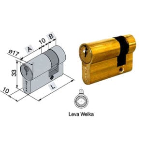 CILINDRO INFILARE  54-32-22      601.22.22.1 WELKA