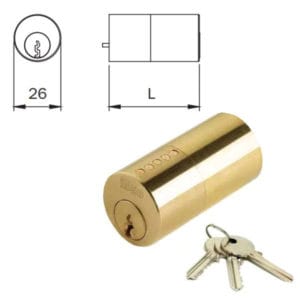 CILINDRO APP.TONDO 50                  852507 ISEO