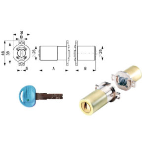 CILINDRO POMPA FICHET 787 53-53       FP8D MOTTURA