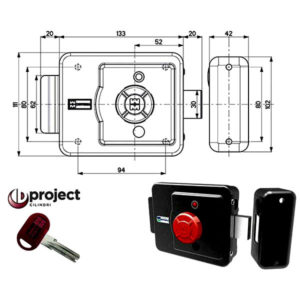 ELETTROSERRATURA MOTORIZZATA DX      49XD2 MOTTURA