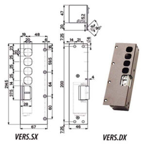 FERROGLIERA ELETTRICA ALTA DX        94081 MOTTURA