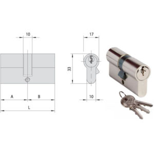 CILINDRO INF.  53,0-26,5-26,5 KA  N0G300-05-0 CISA