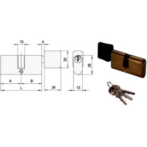 CILINDRO INF.OVL.55,4-27,7-27,7   P08230-02-0 CISA