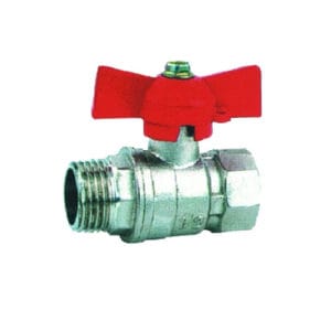 VALVOLA SFERA MF M/CO FARFALLA 1"     AGLAIA 02565